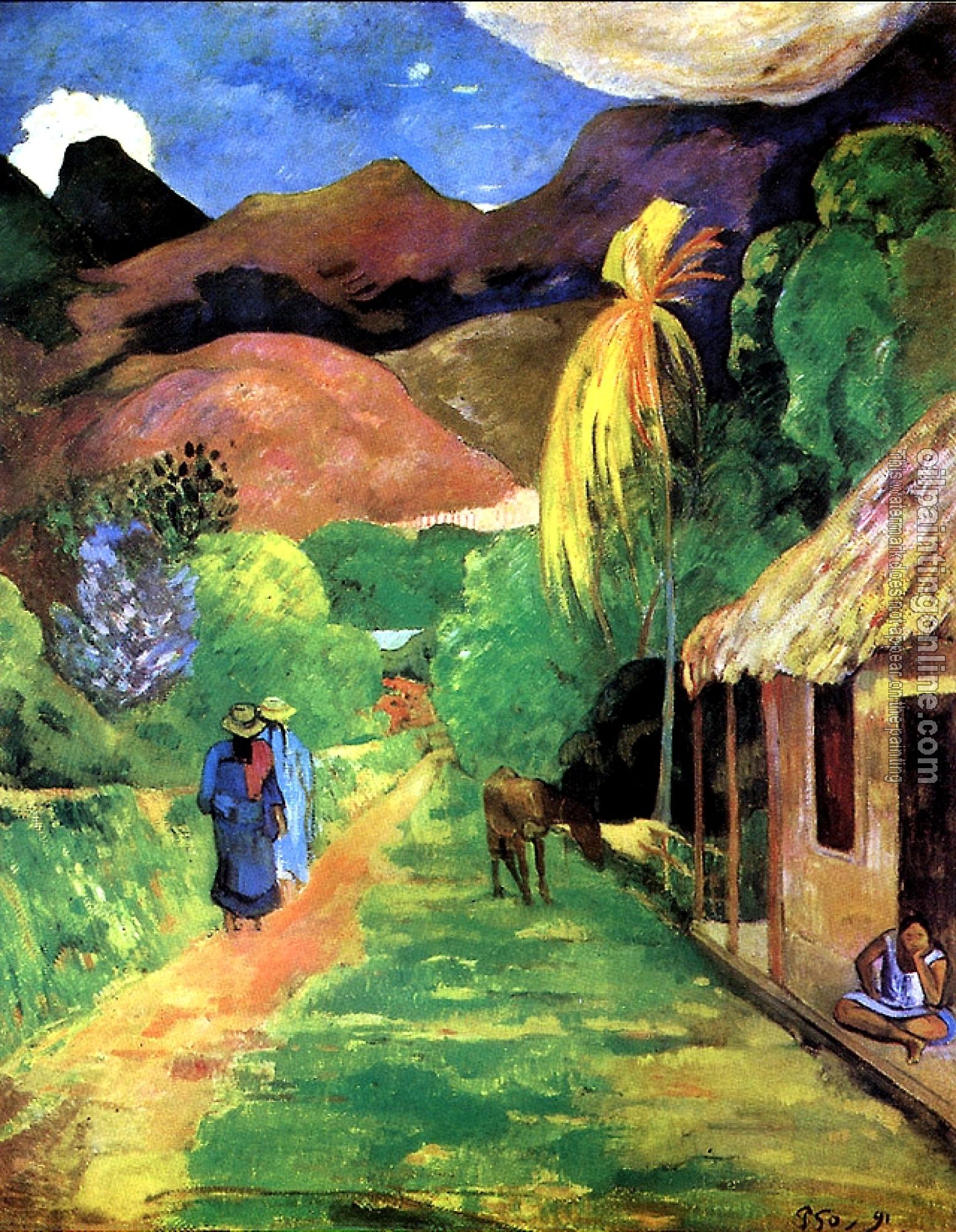 Gauguin, Paul - Oil Painting